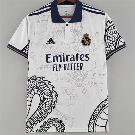 real madrid white dragon jersey|Real Madrid White Rainbow Dragon Jersey 24/25 –。